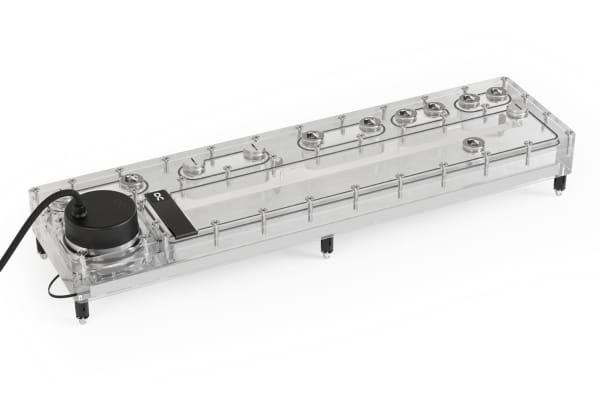 AGB Alphacool Core Distro Plate 480 Links mit VPP/D5 Apex PWM Pumpe