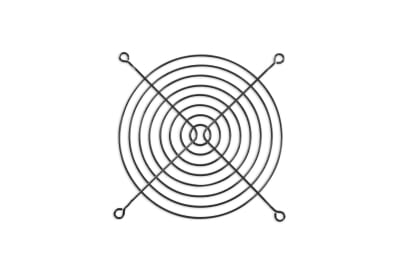 LZ Alphacool Lüftergitter 140mm schwarz