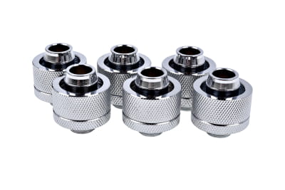 ANS Alphacool Eiszapfen 19/13mm Anschraubtülle G1/4 - Chrome Sixpack PHT EOL