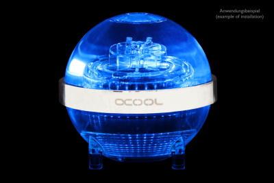 PUM Alphacool Eisball Digital RGB - Acryl mit VPP/D5 Apex PWM Pumpe