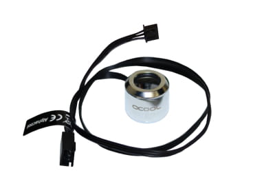 SZ Alphacool Aurora HardTube LED Ring 13mm Chrome - Digital RGB EOL