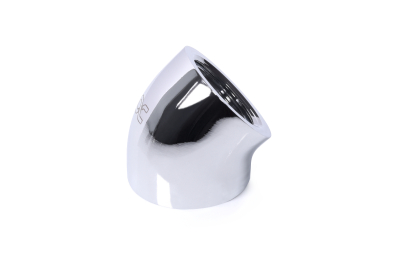 ANF Alphacool Eiszapfen L-Verbinder 45° G1/4 IG auf G1/4 IG - chrome PHT EOL