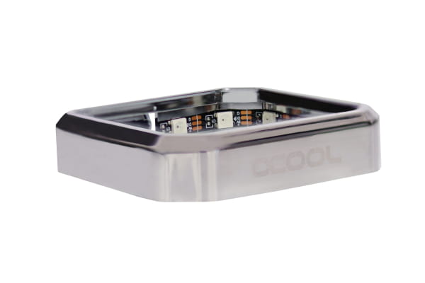 WACZ Alphacool Aurora XPX Digital RGB Frame - Chrome EOL