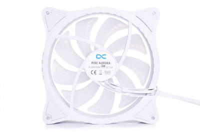 L14 Alphacool Rise Aurora 140mm Lüfter Weiß (140x140x25mm) PHT EOL