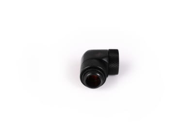 ANF Alphacool HF Winkeladapter 90° drehbar G1/4 AG auf G1/4 IG - Deep Black