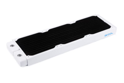RAD Alphacool NexXxoS ST30 Full Copper 360mm Radiator V.2 - White Special Edition PHT EOL