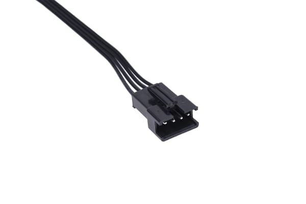 KAB Alphacool RGB 4pol LED Adapterkabel für Mainboards - Schwarz 50cm EOL