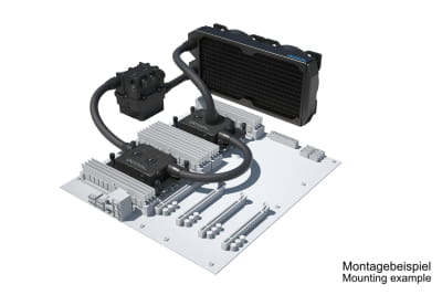 SVK Alphacool ES Pro 4U - 2 x 120 ST / 2x XPX Pro 1U / Reservoir 2U - DDC310 SVK Alphacool ES Pro 4U - 2 x 120 ST / 2x XPX Pro 1U / Reservoir 2U - DDC310