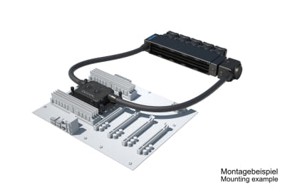 SVK Alphacool ES 1U - 5 x 40 / XPX Pro 1U / Eisstation 40 DC-LT 3600rpm