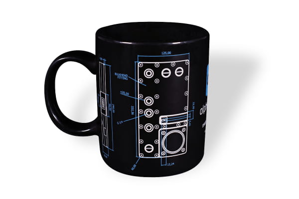 ZSO Alphacool Tasse schwarz