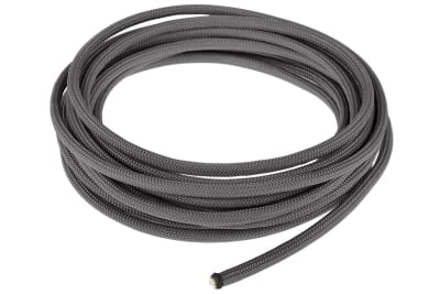 MKA Alphacool AlphaCord Sleeve 4mm - 3,3m (10ft) - Charcoal Grey (Paracord 550 Typ 3) 330cm EOL