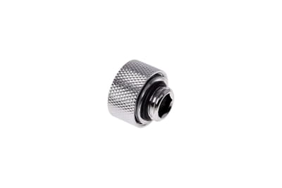ANS Alphacool HT 13mm HardTube Anschraubtülle G1/4 - gerändelt - Chrome Sixpack PHT EOL