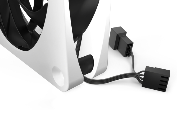 SAM L12 Alphacool Apex Stealth Metall Power Lüfter 3000rpm Weiß (120x120x25mm)