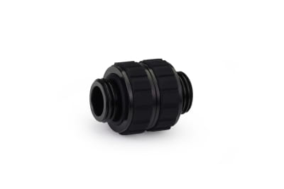 ANF Alphacool Apex Grip Doppelnippel AG/AG drehbar G1/4 schwarz