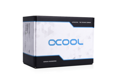 PUM Alphacool Core 100 Aurora Ausgleichsbehälter Acetal/Acryl D5 mit VPP Apex PWM Pumpe