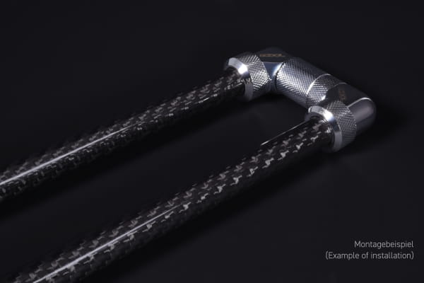S13 Alphacool Carbon HardTube 13mm 4x 80cm EOL