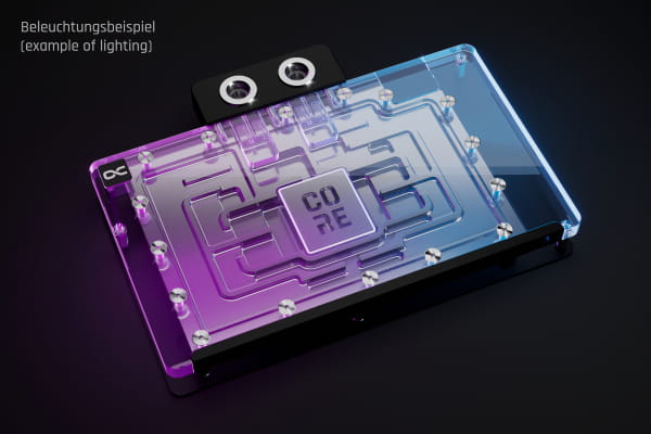 WAK Alphacool Core Geforce RTX 5090 Suprim + Vanguard + Gaming Trio mit Backplate