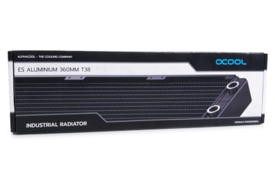 RAD Alphacool ES Aluminium 360 mm T38  - (For Industry only) EOL