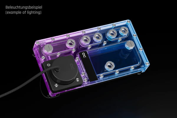 AGB Alphacool Core Distro Plate 240 Links D5/DDC V.2 mit VPP Apex Pumpe