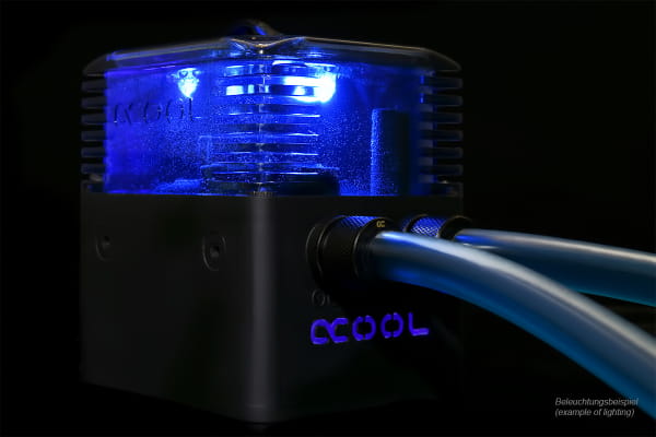 PUM Alphacool Eisstation D5 mit VPP Apex PWM Pumpe