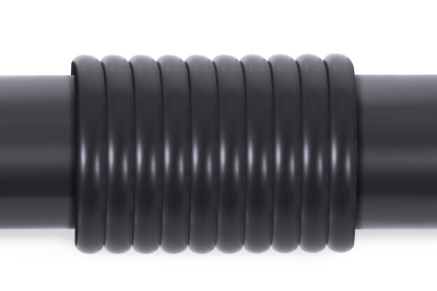 S13 Alphacool EPDM Tube 13/10 - Schwarz 3,3m (10ft) Retailbox
