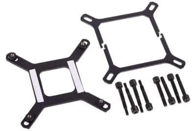 WACZ Alphacool Eisbaer Socket 775,1150,1151,1155,1156,1366,2011,2066,1700,1851 Halterung mit Backplate und Schrauben