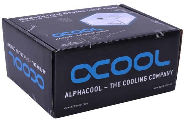 AGB Alphacool Repack Dual Bayres 5,25" Clear Rev.2 EOL
