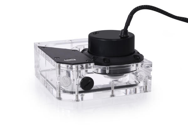 PUM Alphacool Rise Flat Reservoir D5 mit VPP Apex Pumpe EOL