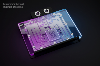 WAK Alphacool Core Geforce RTX 5080 Suprim + Vanguard mit Backplate