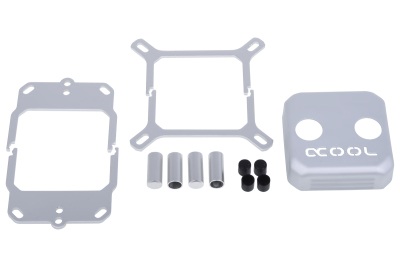 WACZ Alphacool Eisblock XPX CPU Ersatz Cover - Silber Matt EOL