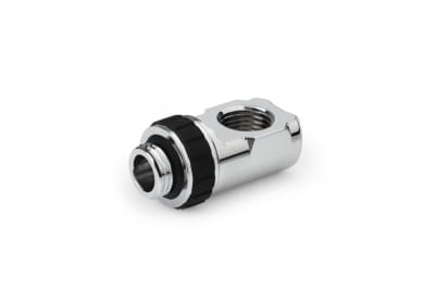 ANF Alphacool Apex Grip Adapter 90° AG/IG G1/4 drehbar chrom