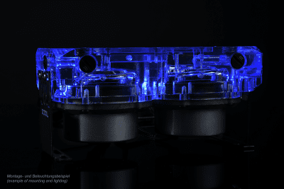 PUZ Alphacool Eisdecke D5 Acryl Aufsatz V.4 PHT EOL