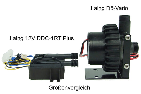 PUM Laing DDC-Pumpe 12V DDC-1RT Plus mit 2xG1/4-Außengewinde PHT EOL