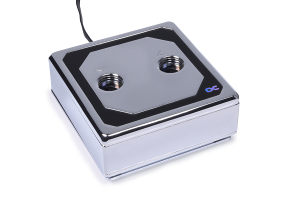 WAC Alphacool Eisblock XPX Aurora Edge - Full Brass Chrome Digital RGB PHT EOL