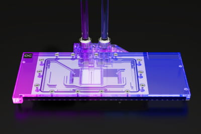 WAK Alphacool Eisblock Aurora Acryl RX 7900XTX/XT Toxic mit Backplate EOL