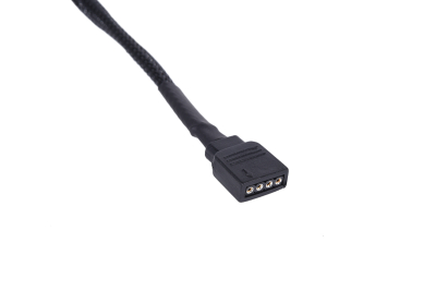 KAB Alphacool Y-Kabel RGB 4pol auf 3x 4pol inkl. Stecker - Schwarz 30cm EOL