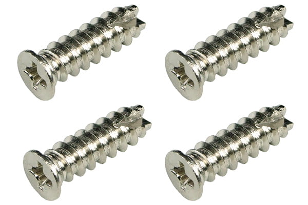 LZ Lüfterschrauben, 4 Stück 16mm - silber EOL