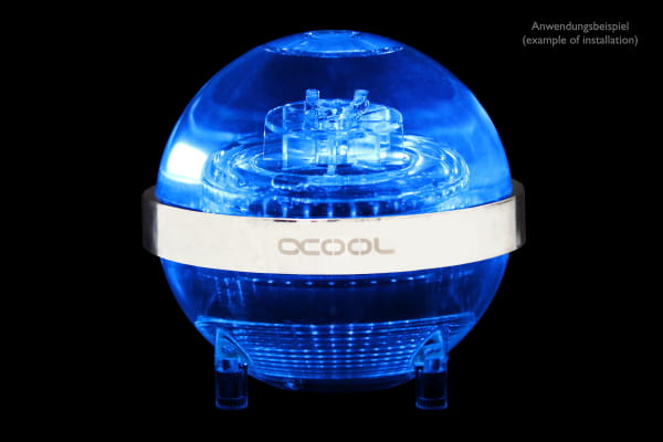 PUM Alphacool Eisball Adressable RGB - Acryl (inkl. D5 VPP655 PWM) PHT EOL