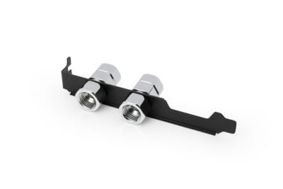 WZS Alphacool ES PCIe Slotblende 2x G1/4 IG und Kabeldurchführung