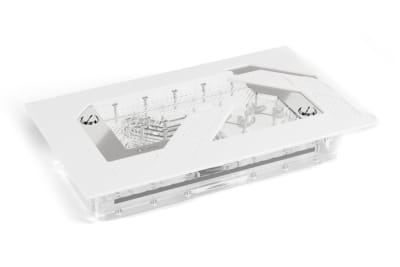 AGB Alphacool Apex Distroplate Dark Base Pro 901 White D5 mit VPP Apex PWM Pumpe