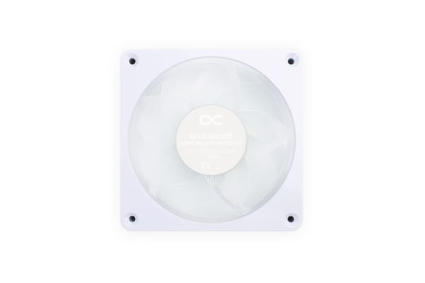 L12 Alphacool Apex Stealth Metall Aurora Lüfter Weiß 2600rpm (120x120x25mm)