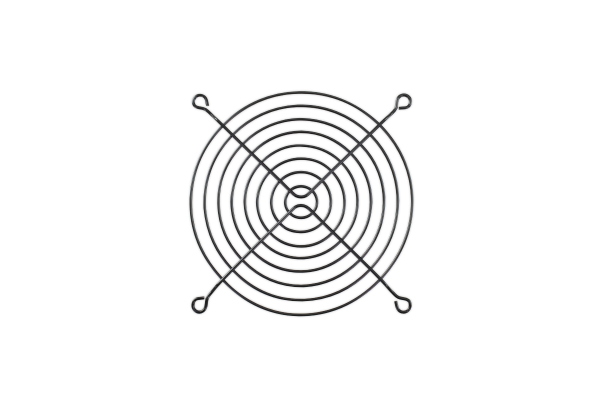 LZ Alphacool Lüftergitter 120mm schwarz