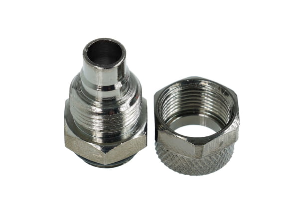 ANS 11/8mm (8x1,5mm) Anschraubtülle G1/4 - black nickel