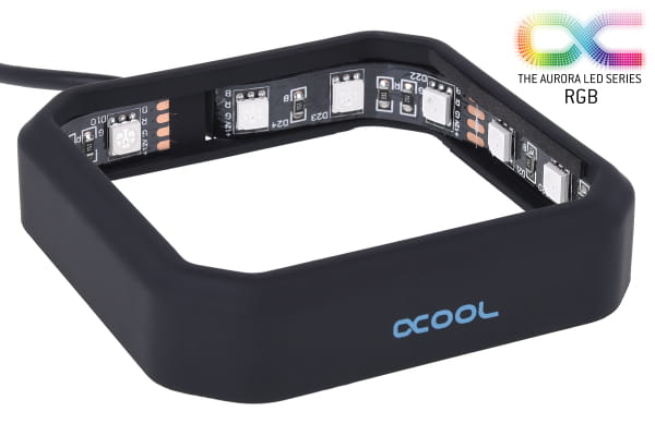 WACZ Alphacool Aurora XPX RGB Frame - Black PHT EOL