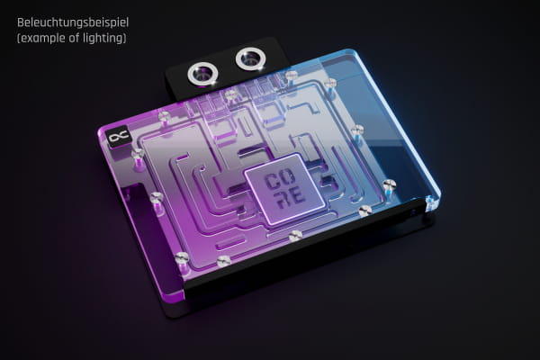 WAK Alphacool Core Geforce RTX 5080 Suprim + Vanguard mit Backplate