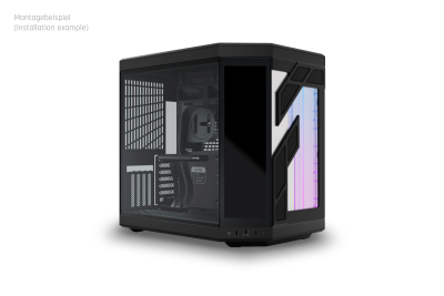 AGB Alphacool Apex Distro Plate Y70 D5/DDC - Schwarz