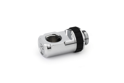 ANF Alphacool Apex Grip Adapter 90° AG/IG G1/4 drehbar chrom