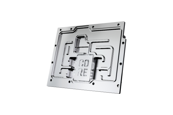 WAK Alphacool Core RX 9070 XT Aorus Elite mit Backplate