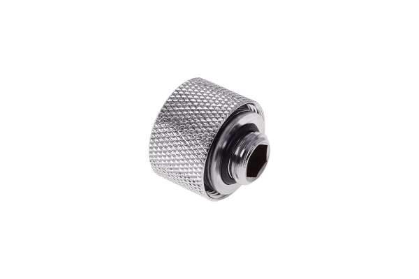 ANS Alphacool HT 16mm HardTube Anschraubtülle G1/4 - gerändelt - Chrome Sixpack PHT EOL