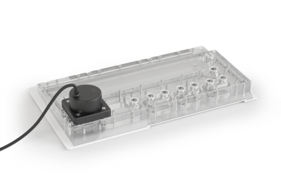 AGB Alphacool Apex Distroplate Y70 D5/DDC - White